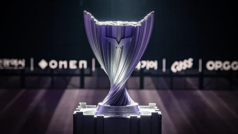 LCK Winning Throphy