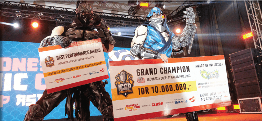 Ceremony Pemenang Indonesia Cosplay Grand Prix 2023