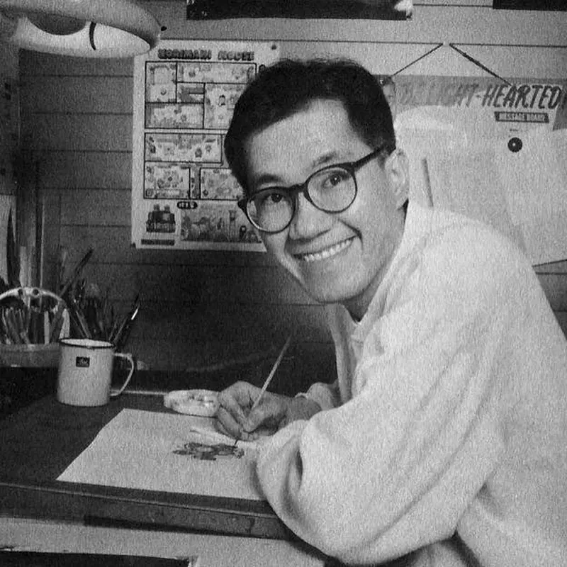 Akira Toriyama Drawing