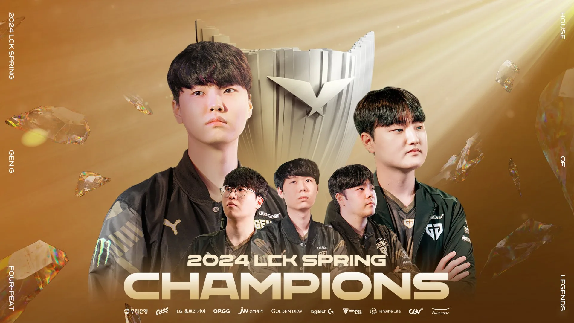 Gen.G LCK 2024 Champions, 4-Peat di LCK